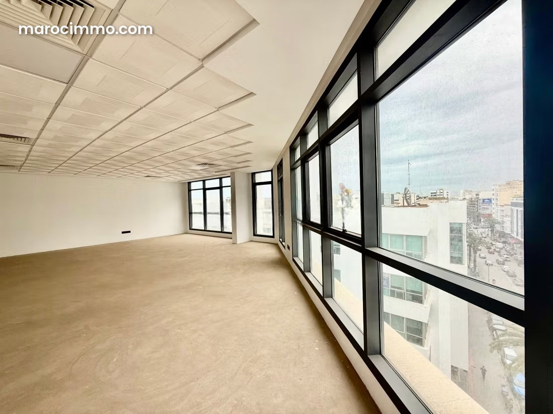 Brand-New 80 sqm Office in Les Princesses, Casablanca, with Unobstructed Views — Casablanca