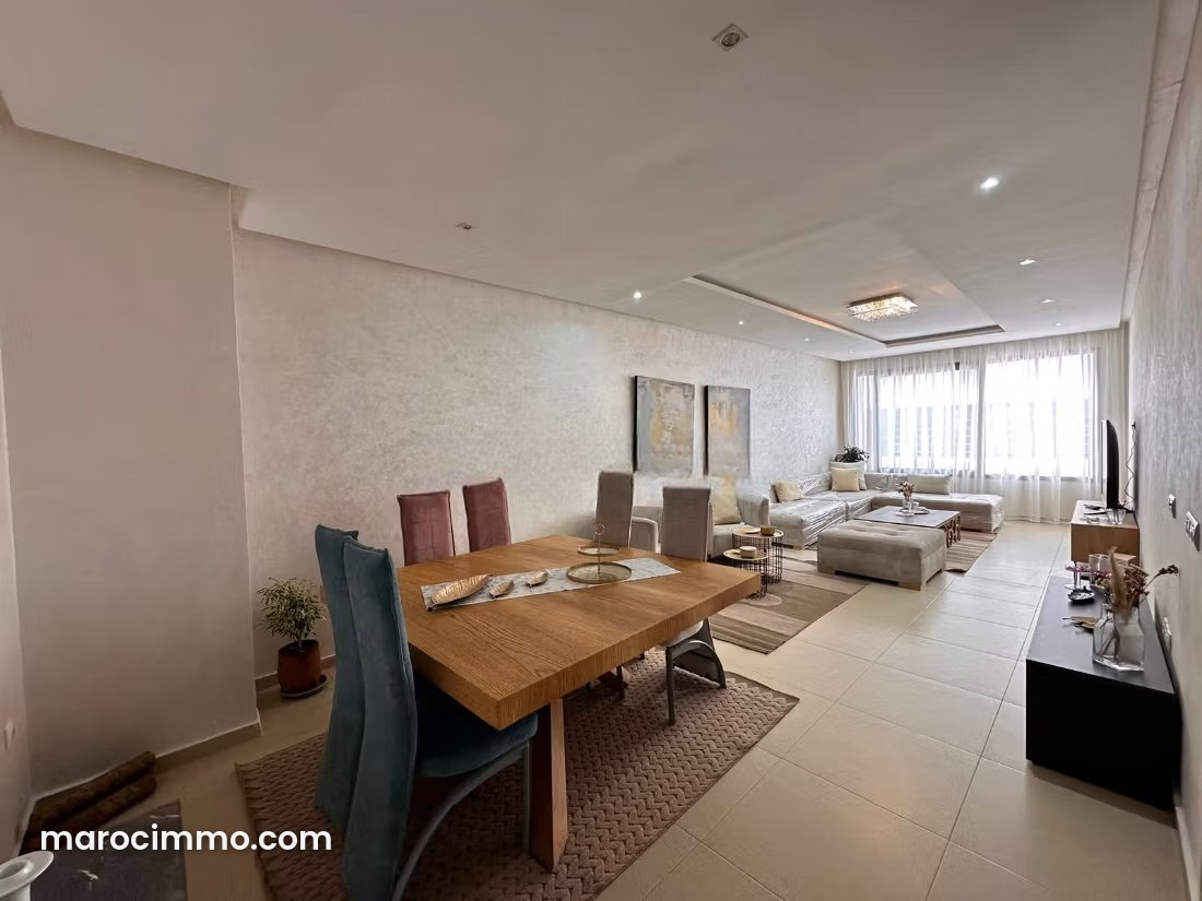 Appartement meublé 110 m² à louer à Souissi Rabat — Rabat