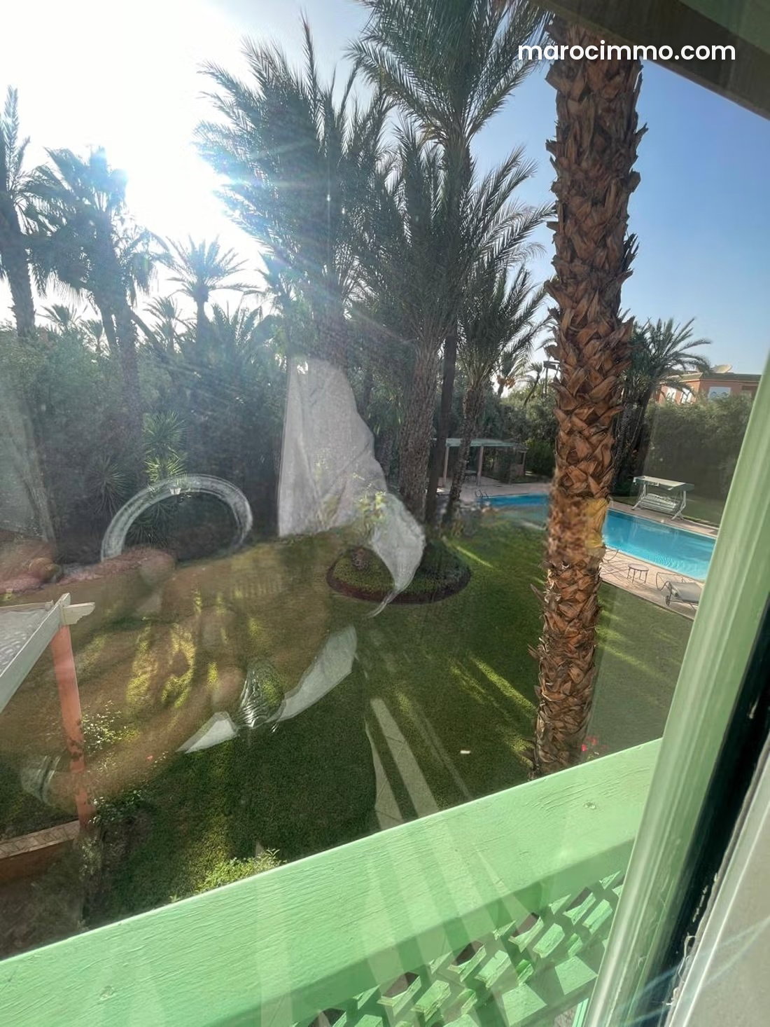 Villa 500 m² avec parc arboré de 2 500 m², Palmeraie, Marrakech — Marrakech