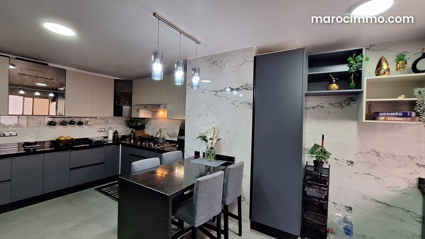 Bureau 197 m² avec terrasse au cœur du Maarif Casablanca — Casablanca