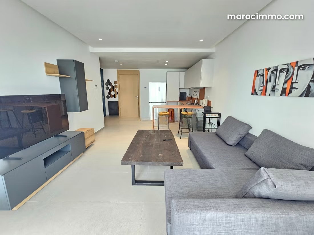 Furnished 65 m² Apartment for Rent in Casablanca Finance City — Casablanca