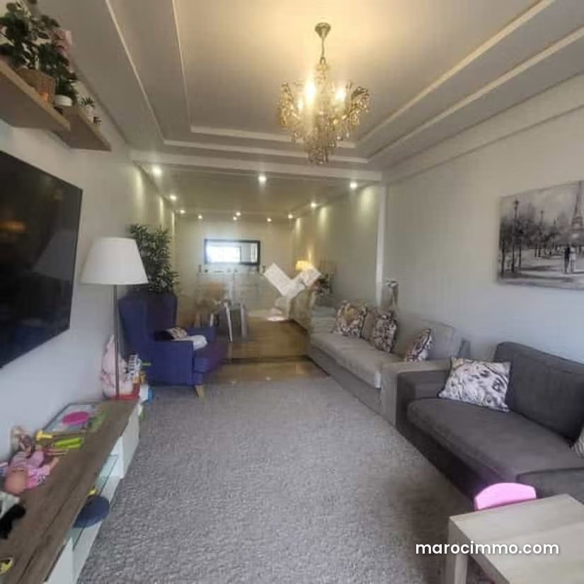 Appartement neuf 107 m², 3 chambres, meublé à Ain Sebaa — Casablanca