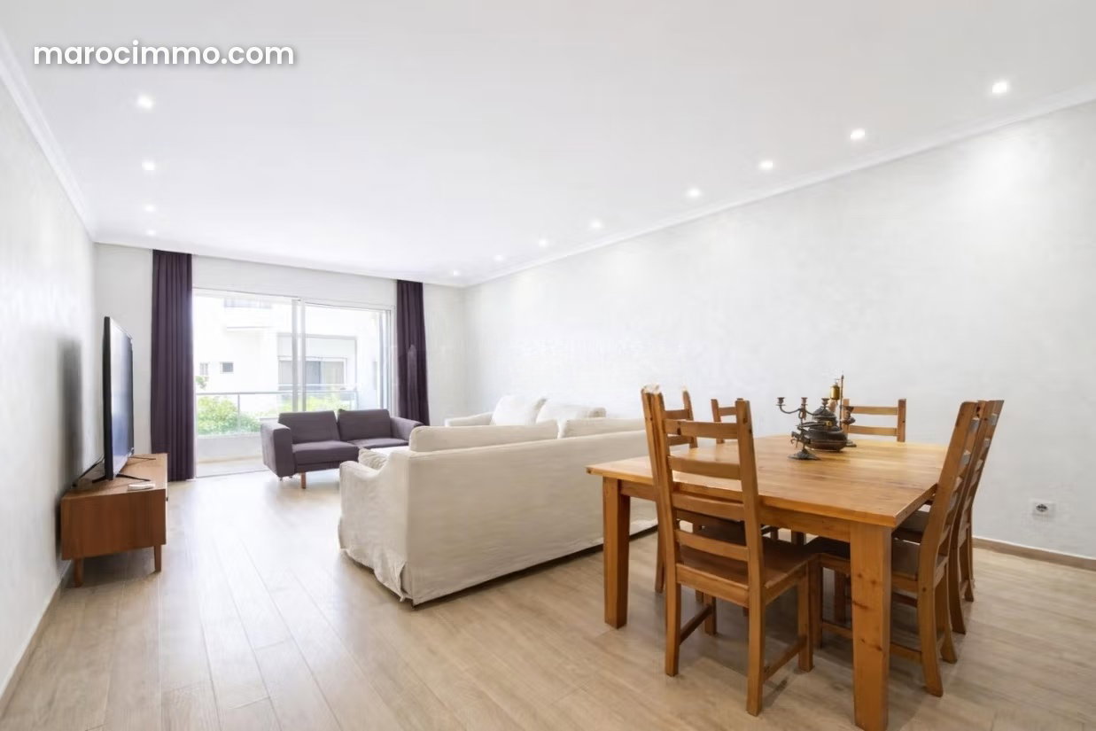 4-Room Apartment with Terrace in Ville Verte, Bouskoura — Bouskoura