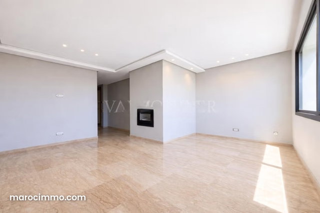 Appartement à louer Bouskoura Ville Verte 3chambres terrasse piscine résidence sécurisée — 3