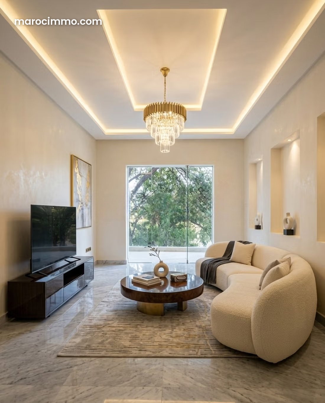 75 sqm Apartment, 2 Bedrooms, Terrace and Open Views, Branes 2, Tangier — Tangier