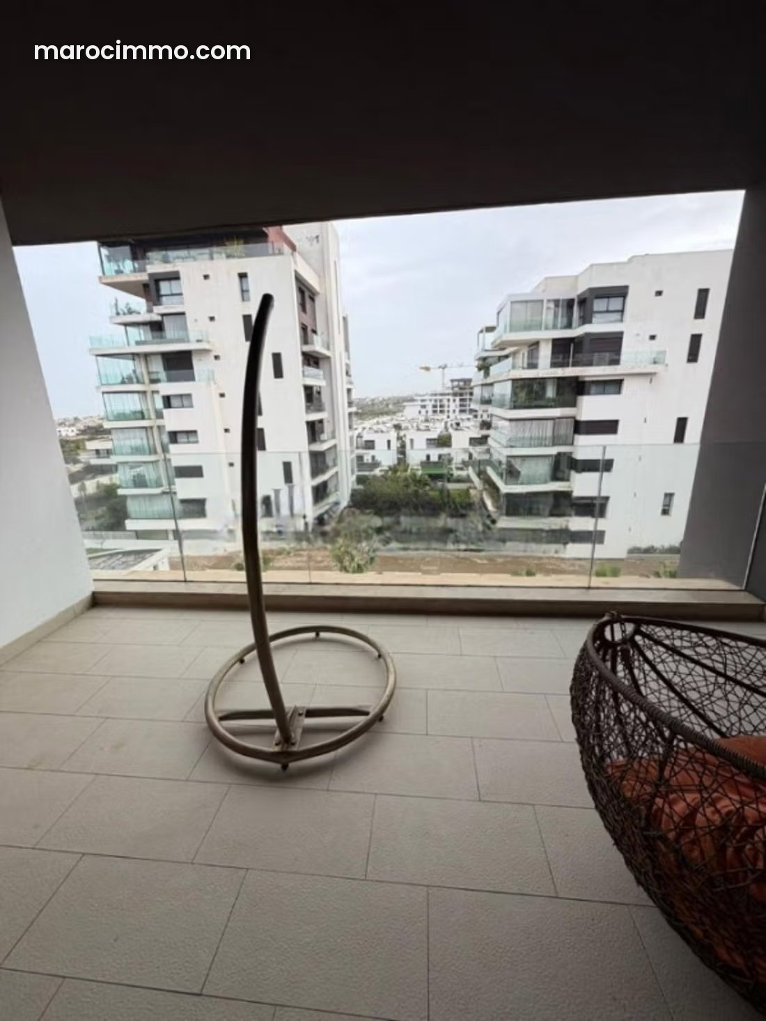 Appartement vue mer avec terrasse à louer à Aïn Diab Casablanca — Casablanca