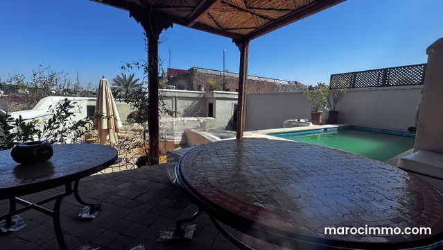Magnifique Riad 4 chambres piscine en Roof Top — 5
