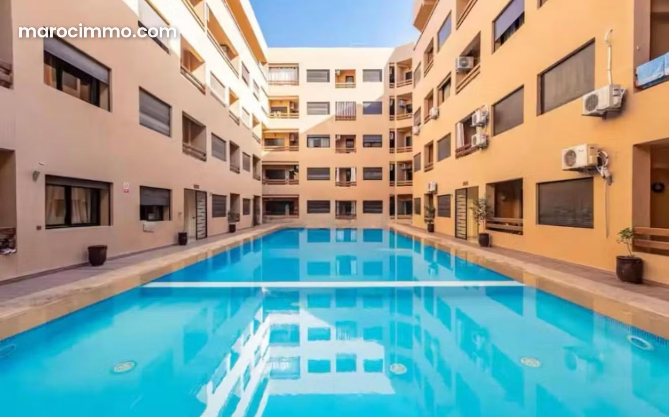 Two-bedroom apartment for rent, Agdal, Marrakech, with terrace — Marrakesh