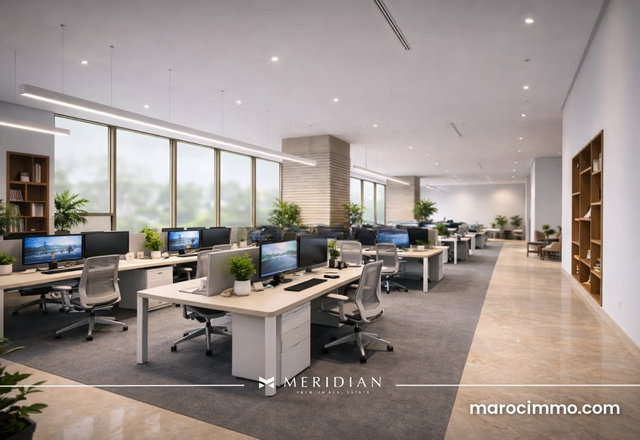 Plateau de bureau neuf 312m² Haut de Gamme au CFC — 2