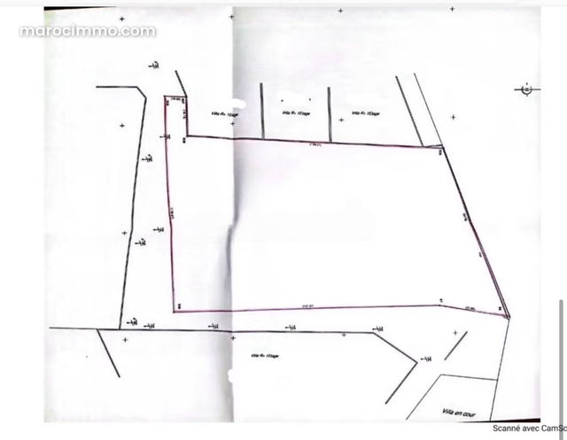 Sale of Land in Quartier Des Ambassades. 10000 m² Surface — Rabat