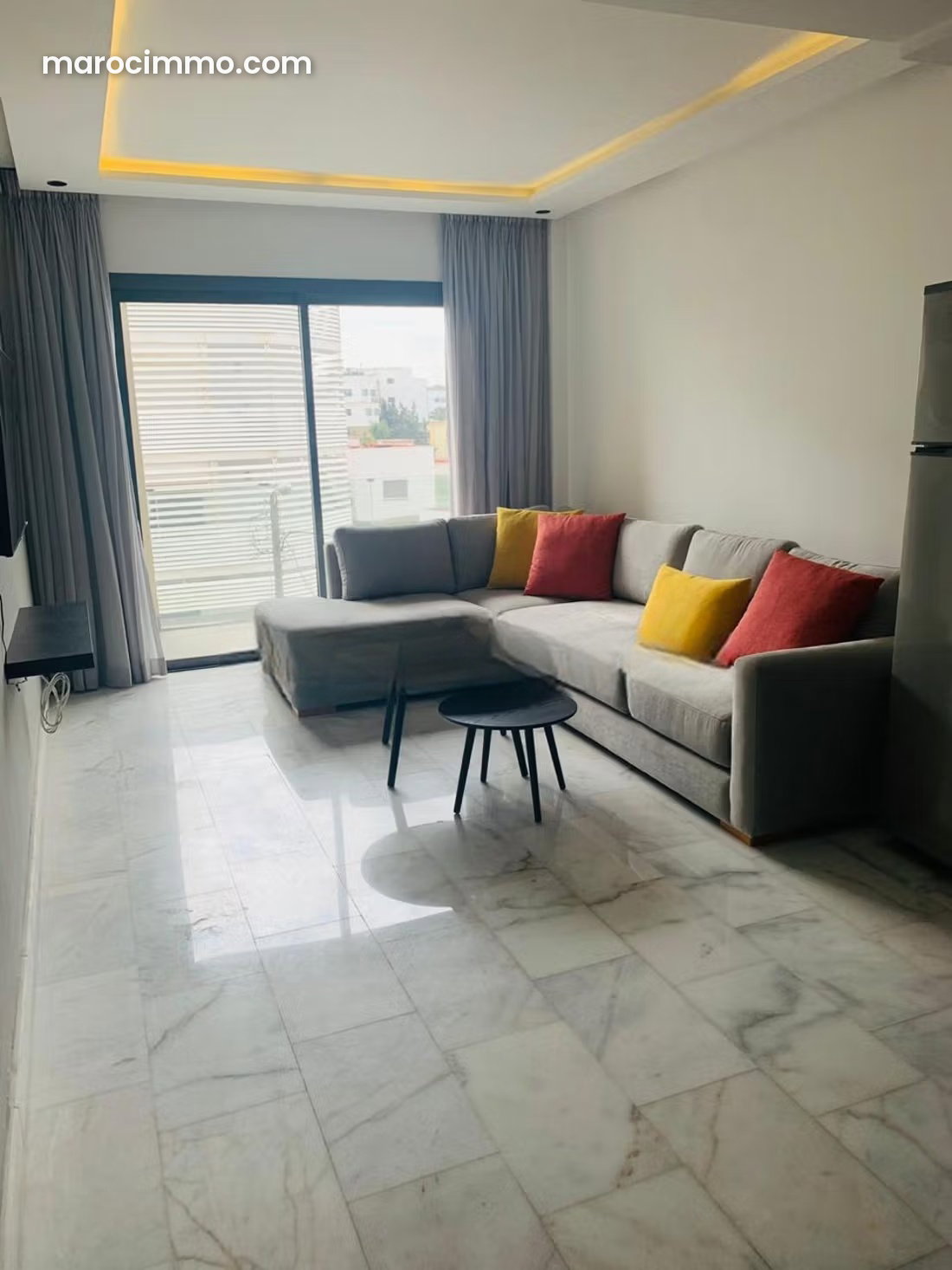 Appartement meublé avec terrasse à louer quartier Riviera Casablanca — Casablanca