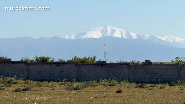 Terrain 1 Hectare, rte d’Amizmiz vue exceptionnelle — 3
