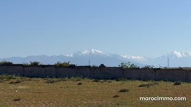 Terrain 1 Hectare, rte d’Amizmiz vue exceptionnelle — 2