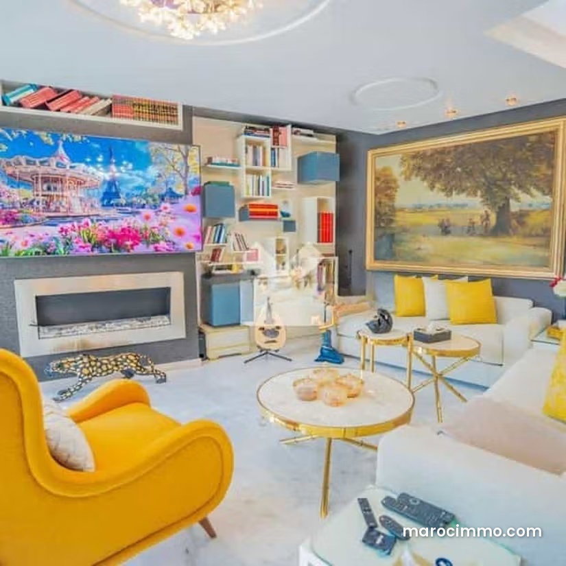 New 266 m² Villa, 3 Bedrooms, Ville Verte, Bouskoura — Bouskoura