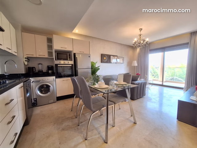 Très bel appartement en location à Route Casablanca. 2 belles chambres. Meublé — 3