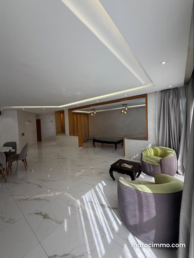 Superbe appartement meublé à louer à rabat hay Riad — 4
