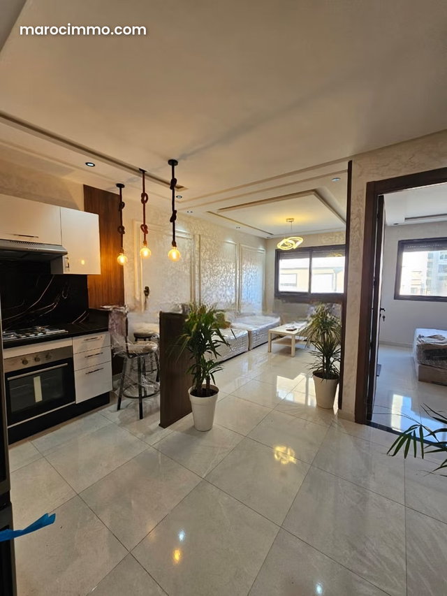 Studio meublé de 38m en location à ain sebaa — 2