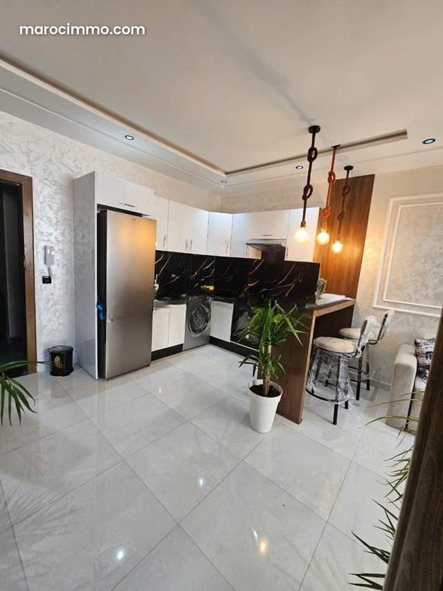 Studio meublé de 38m en location à ain sebaa — 4