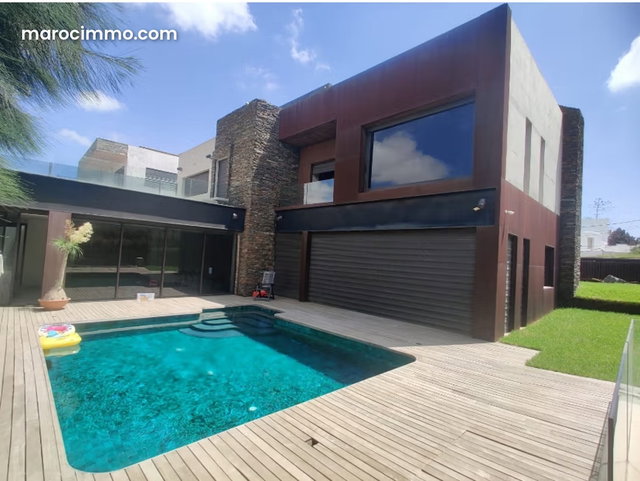 Superbe Villa Contemporaine a Vendre Quartier Polo — 2