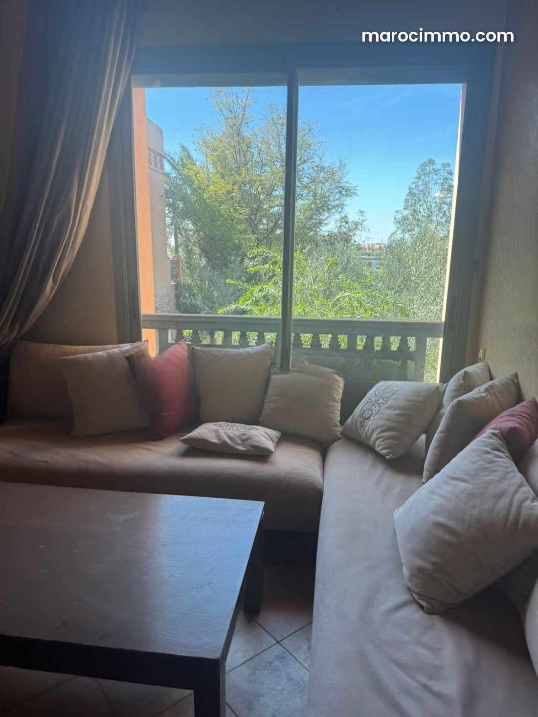 Appartement avec terrasse et piscine à la Palmeraie, Marrakech — Marrakech