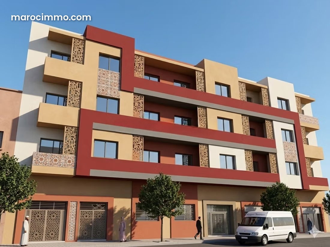 Income-generating building to complete, Guéliz, Marrakech — Marrakesh