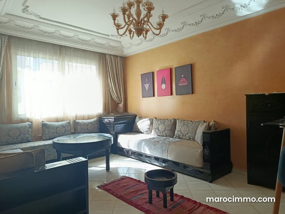 Furnished 75 m² Apartment for Rent in Mers Sultan, Casablanca — Casablanca