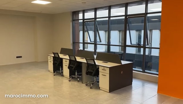 Plateau bureau A LOUER 167m² SIDI MAAROUF — 2