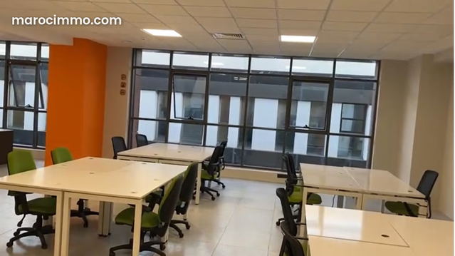 Plateau bureau A LOUER 167m² SIDI MAAROUF — Casablanca