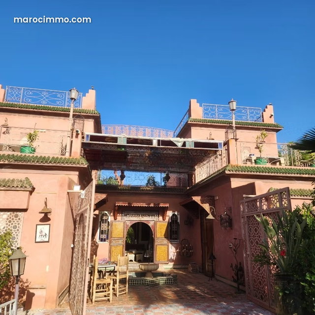Maison d’hôtes titrée meublée à vendre– Aghmat — 3