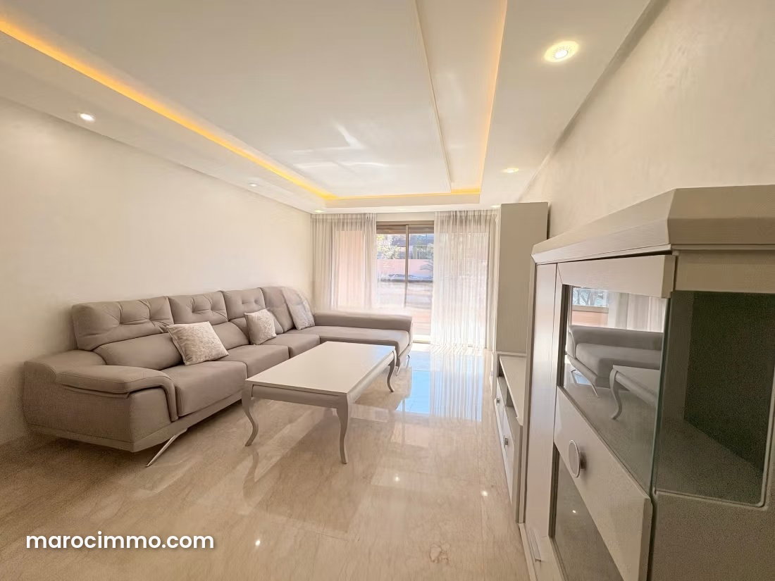 Furnished 100 m² Apartment with Terrace, Guéliz, Marrakech — Marrakesh
