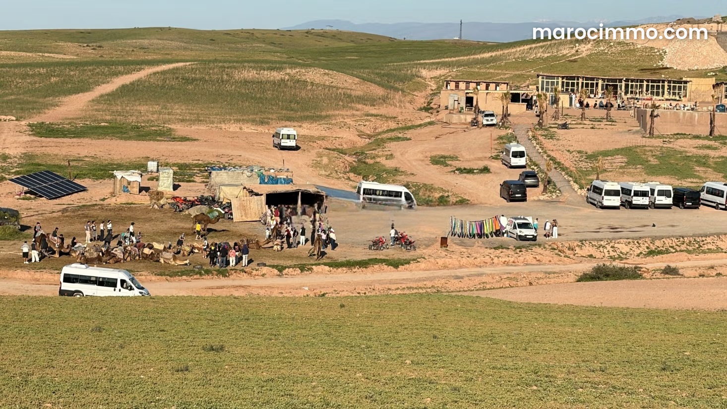 13,700 m² Plot of Land in Agafay, Rare Tourism Potential — Agafay