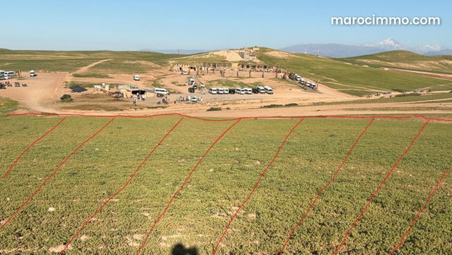 Terrain 13700 m2 titré Zone Agafay fort potentiel — 4
