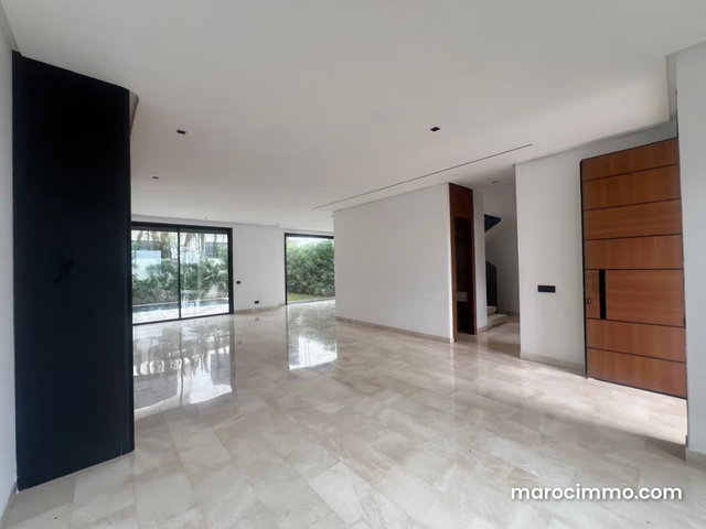Villa neuve à louer à Bouskoura villa verte — 2
