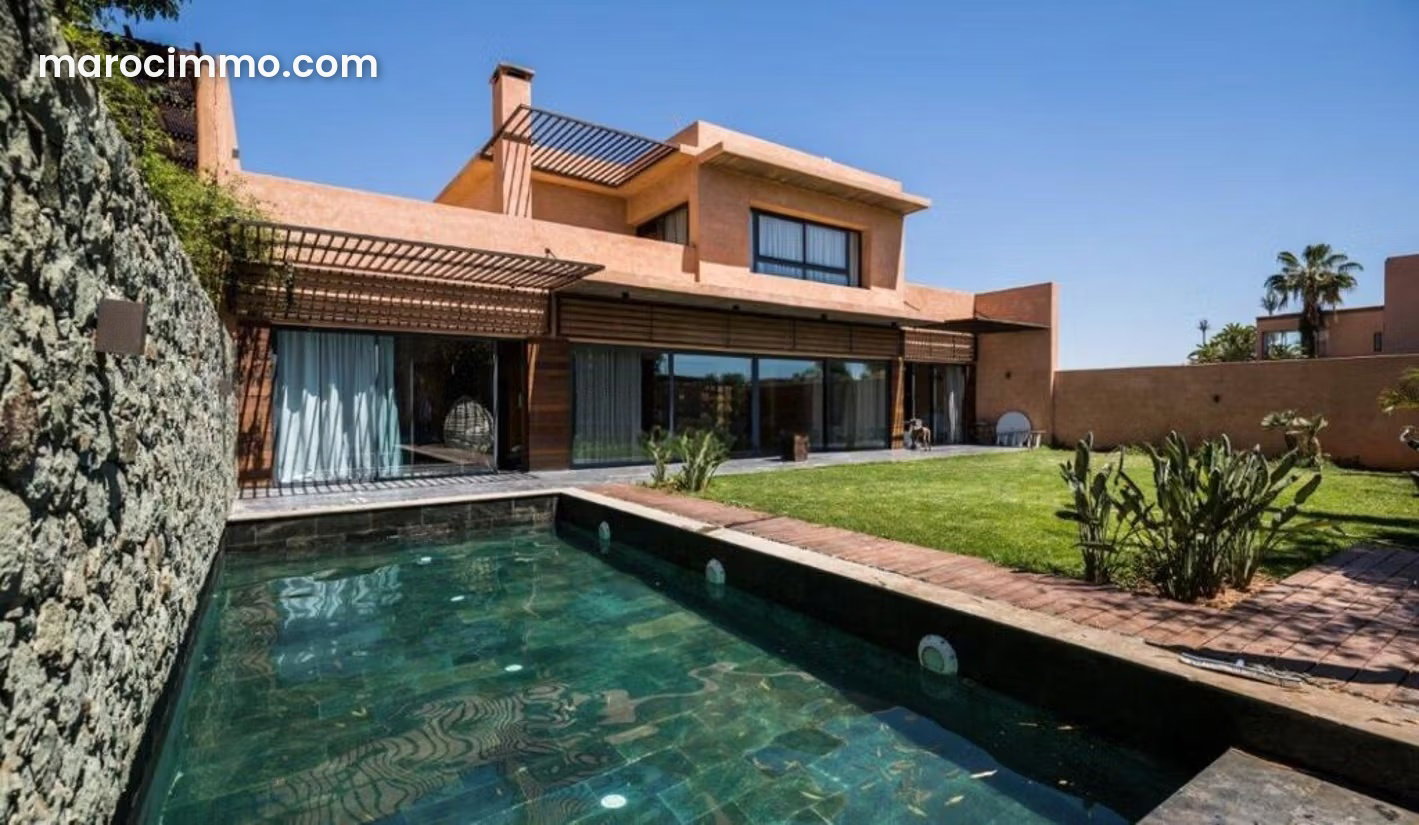 Villa haut standing à louer au golf Amelkis, Marrakech — Marrakech