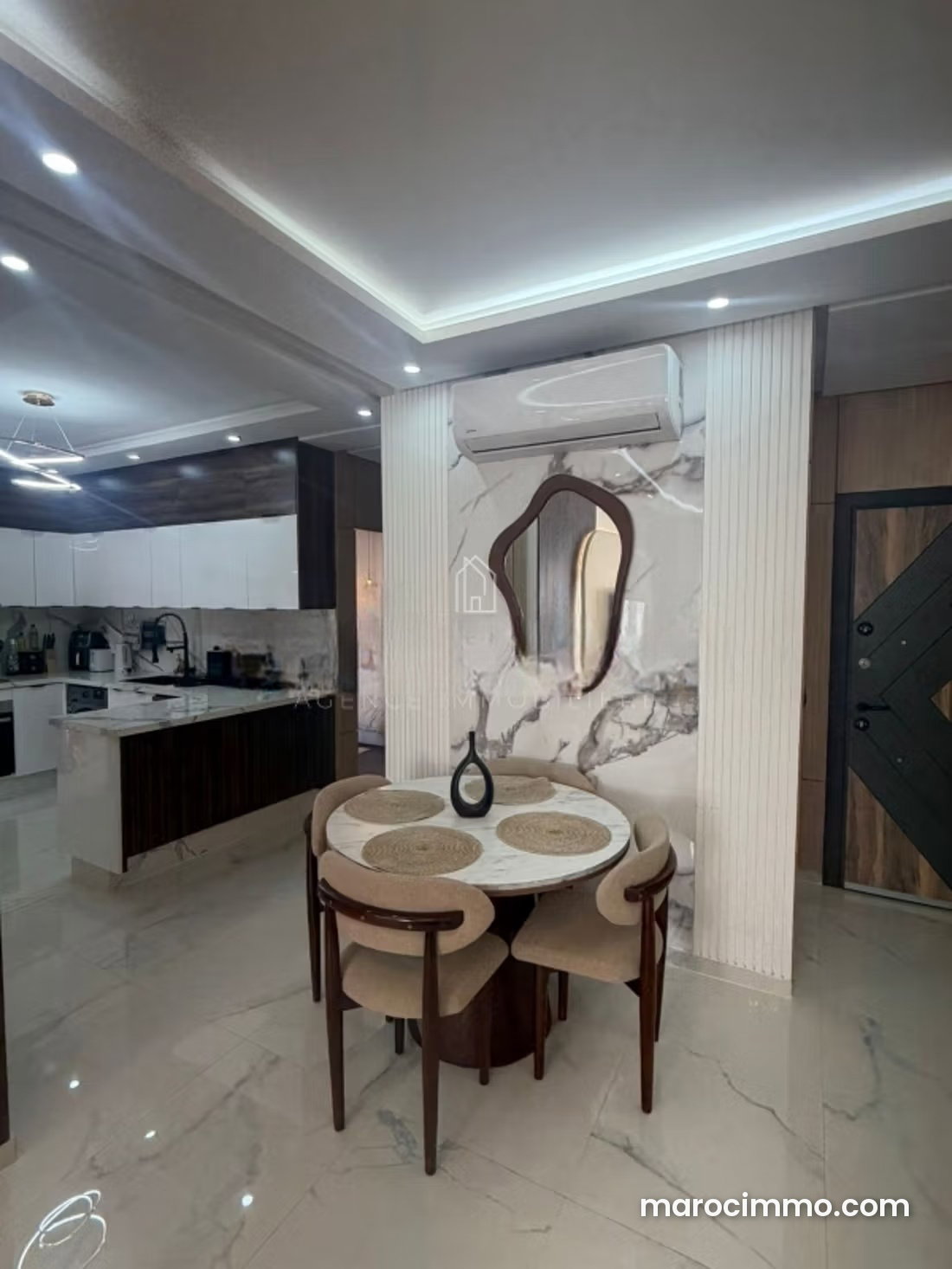Appartement 2 chambres avec terrasse, Guéliz, Marrakech — Marrakech