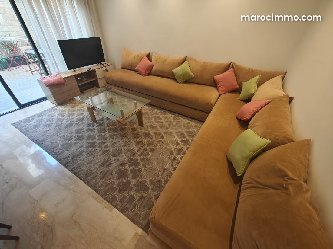 Furnished Apartment with Terrace in Ferme Bretonne, Casablanca — Casablanca