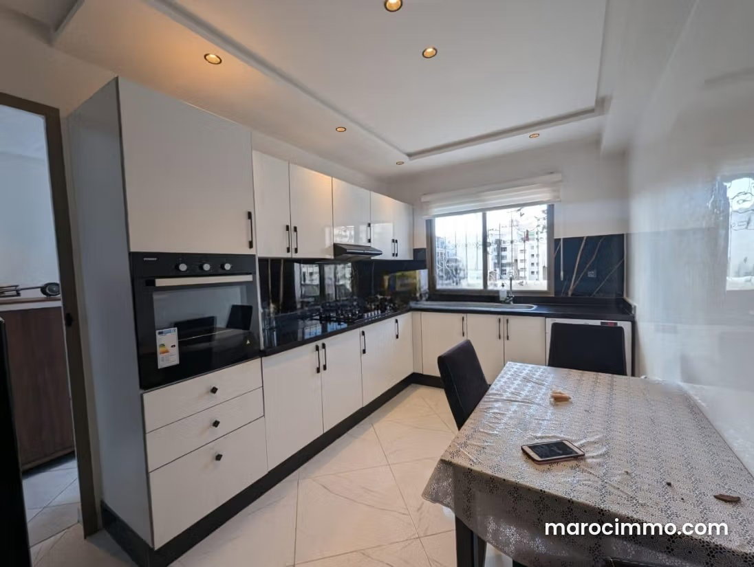 106 m² Apartment with Terrace in Les Mimosas, Kenitra — Kenitra
