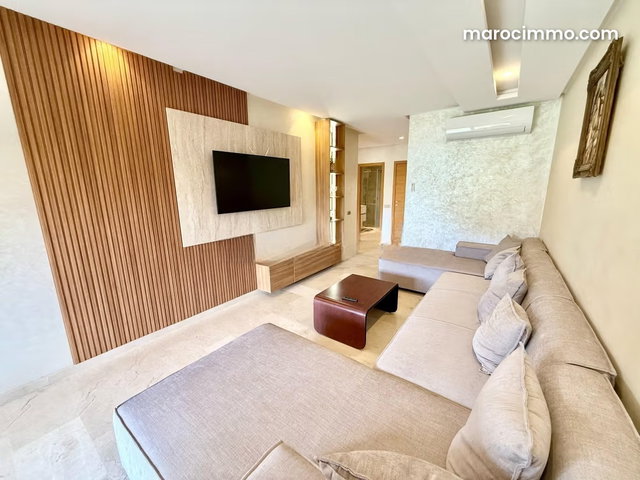 Apprt meublé Rez de jardin à louer Prestigia kech — 4