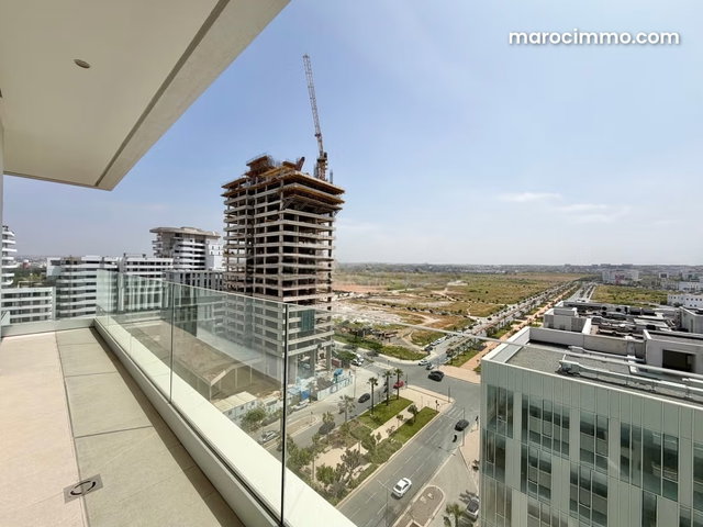 Superbe appartement à vendre à Casablanca Finance City. Superficie 161 m². Parking et terrasse — 2