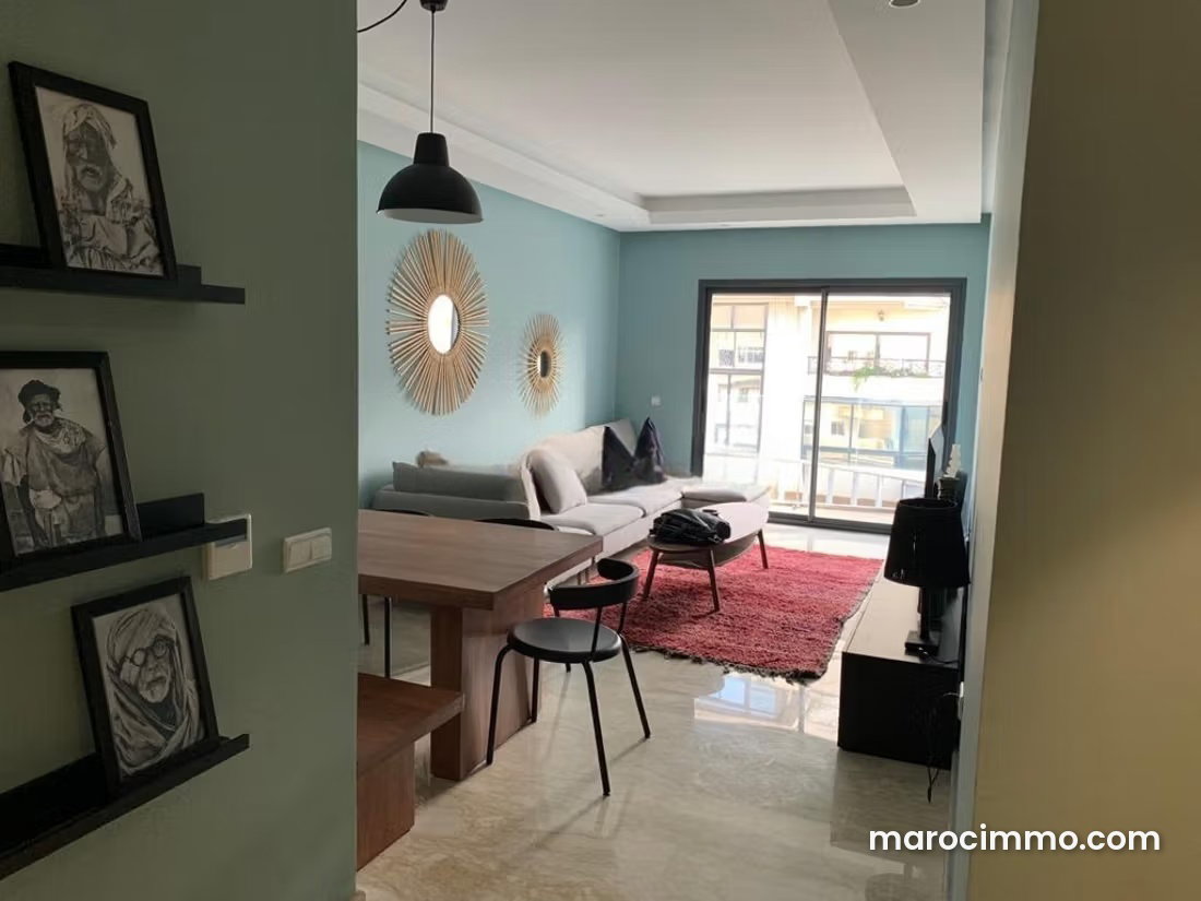 Furnished 2-Bedroom Apartment for Rent in Gauthier, Casablanca — Casablanca