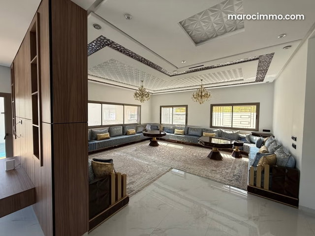 Vente d’une superbe villa neuve sur sidi yahya zaer — 2