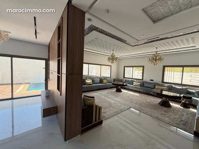 Vente d’une superbe villa neuve sur sidi yahya zaer — 3