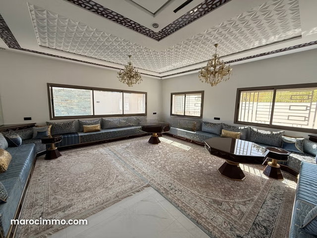 Vente d’une superbe villa neuve sur sidi yahya zaer — 4