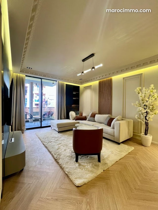 Appartement meublé 1ch 70m² – Carré Eden, Guéliz — 2