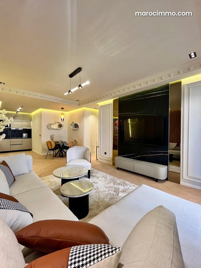Appartement meublé 1ch 70m² – Carré Eden, Guéliz — 5