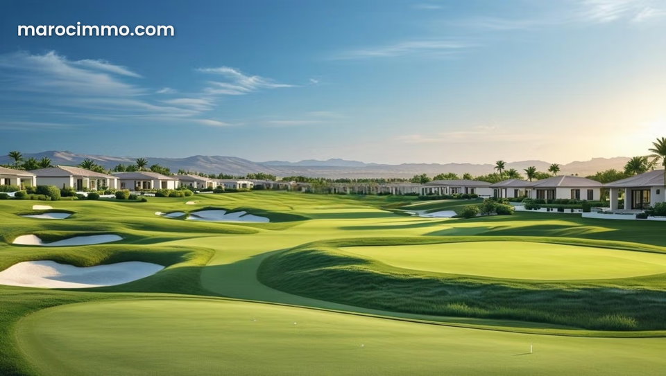 Lots de terrain au cœur d’une résidence de standing avec golf
