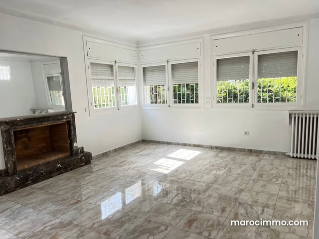 Villa avec jardin à louer quartier Hassan centre ville Rabat — 4