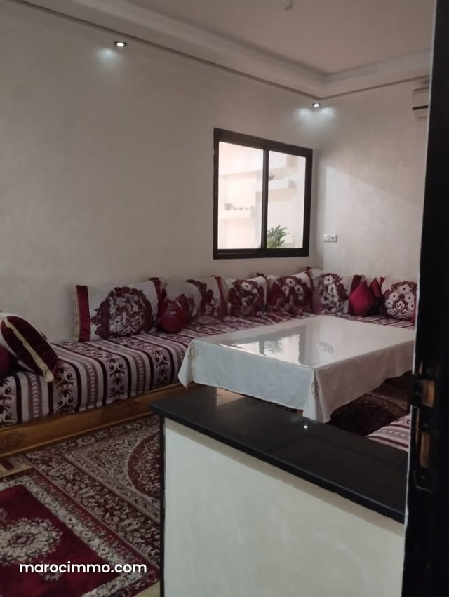 Location d'un appartement à Route de Safi. Surface de 58 m². Bien meublé — 2
