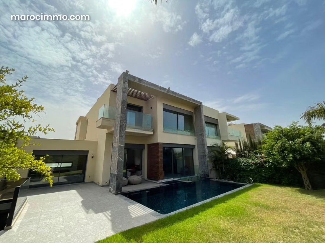 Villa 4 chambres avec piscine, Ville Verte, Bouskoura — Bouskoura