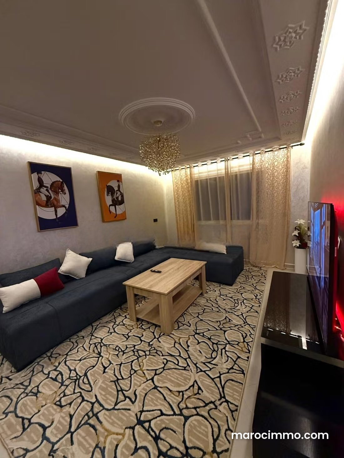 Furnished 85 sqm Apartment for Rent in Tangier’s Mozart District — Tangier